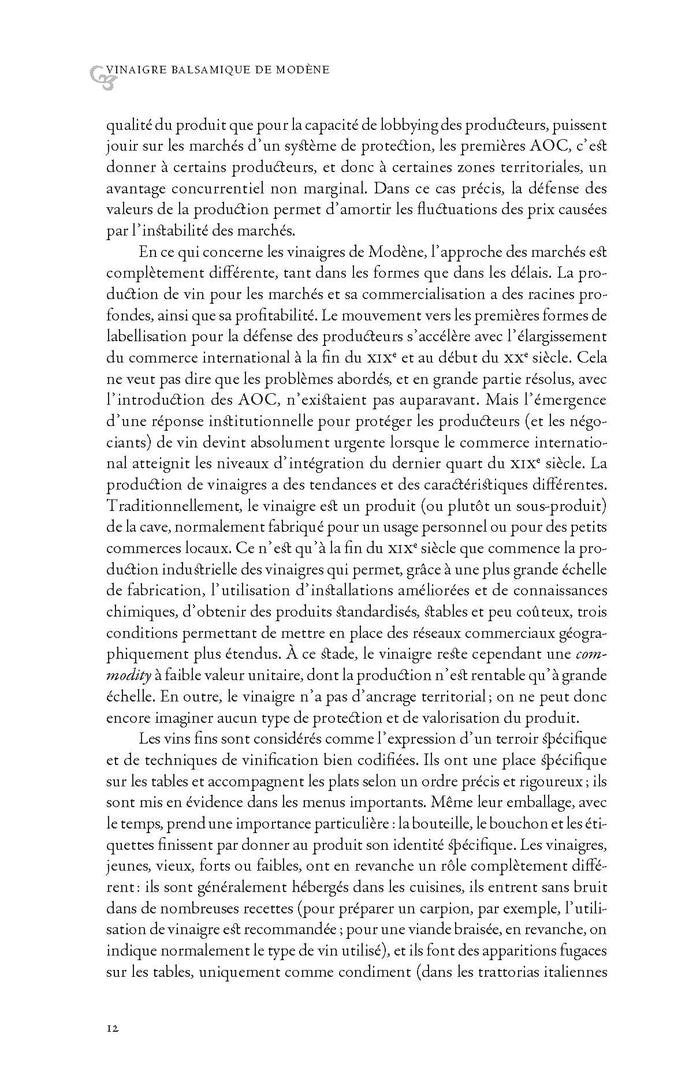 Vinaigre balsamique de Modène