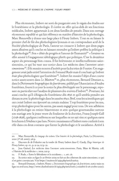 Médecine et science de l'homme