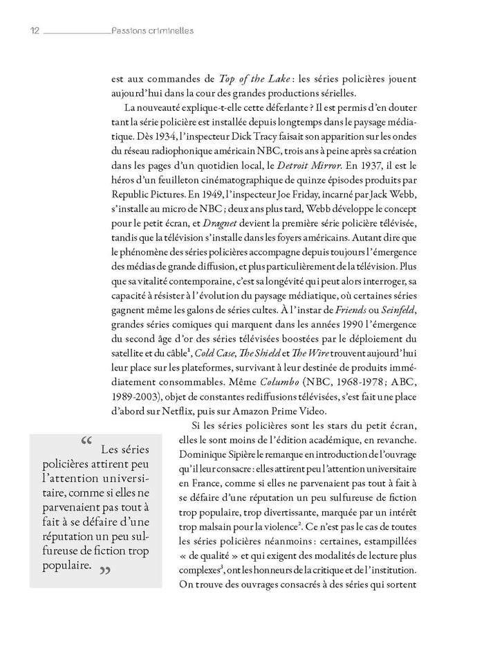 Passions criminelles