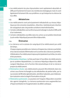 Manuel des médicaments utilisés en anesthésie et réanimation