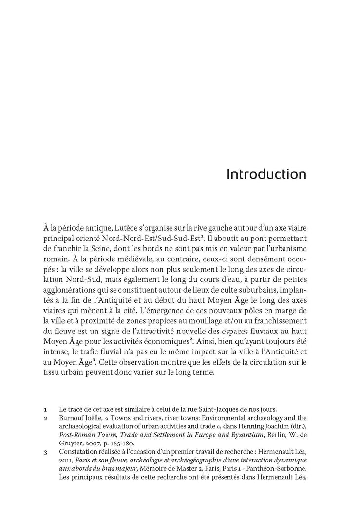 Paris entre forme et flux