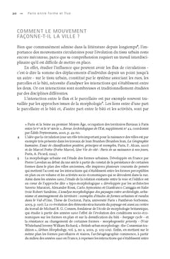 Paris entre forme et flux