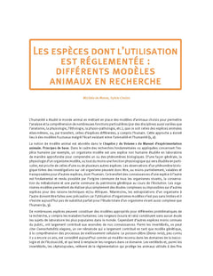 Manuel d'expérimentation animale - La pratique (Tome 2)