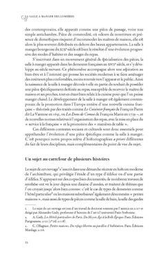 La salle à manger des Lumières