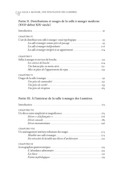 La salle à manger des Lumières