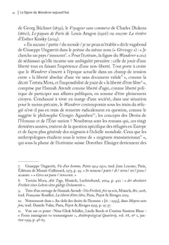 La figure du Wanderer aujourd'hui