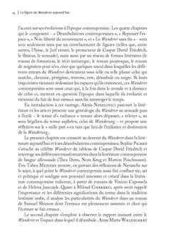 La figure du Wanderer aujourd'hui