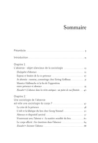 L'impensé de l'absence
