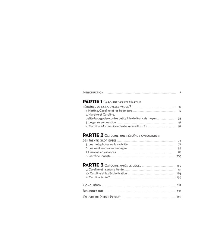 Caroline, Héroïne des trente glorieuses