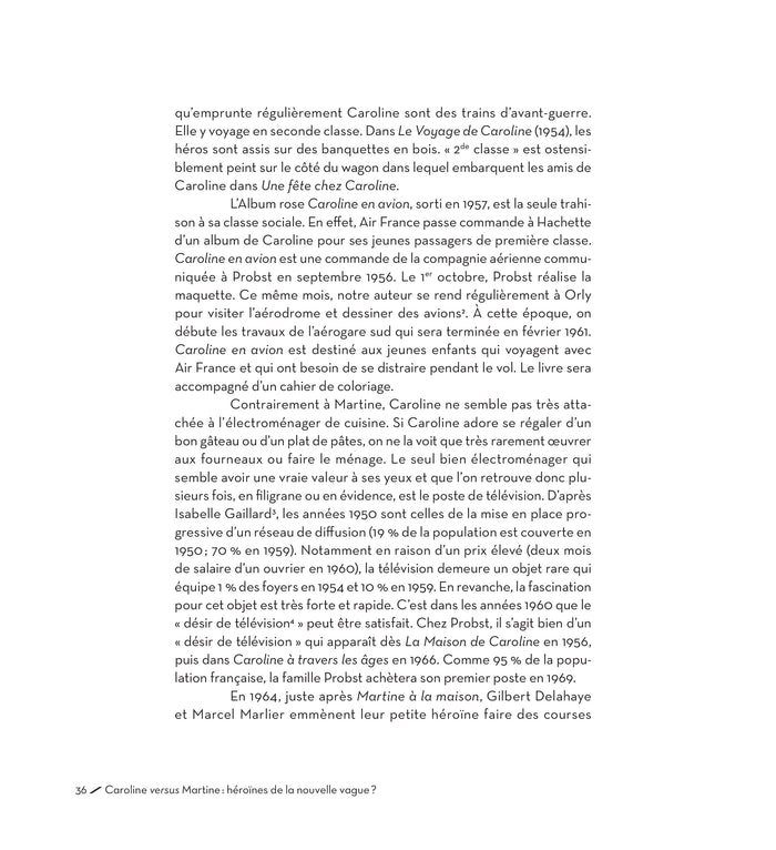 Caroline, Héroïne des trente glorieuses