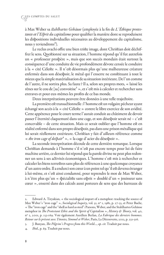 Les comptes du salut