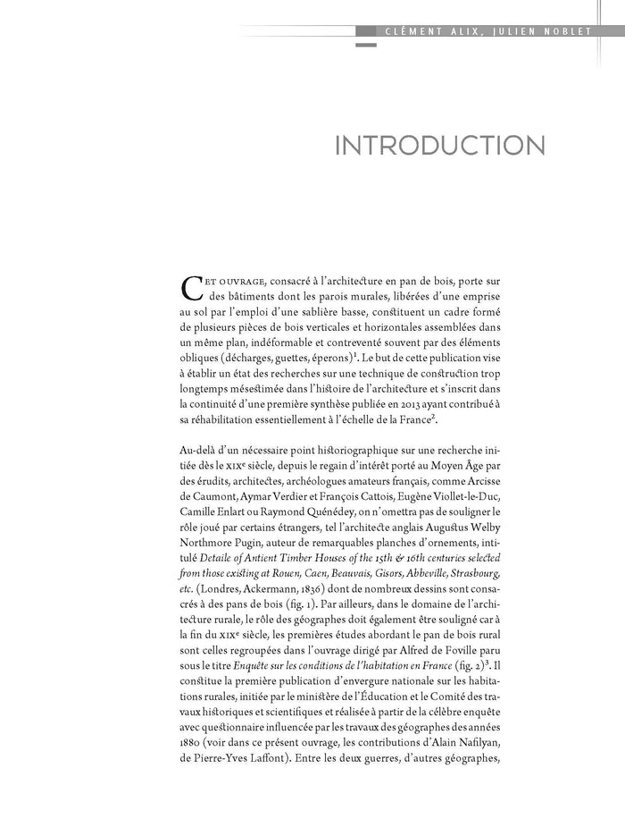 Bâtir en pan de bois