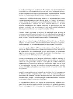 Manuel de TCC centrée sur la dissociation