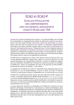 ECA 2 - pour enfants à partir de 2 ans 1/2 et adolescents jusqu'à 18 ans