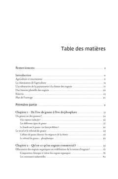 Le cultivateur et l'engrais