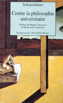 Contre la philosophie universitaire