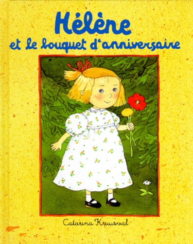 Hélène et le bouquet d'anniversaire