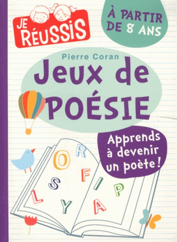 Jeux de poésie à partie de 8 ans