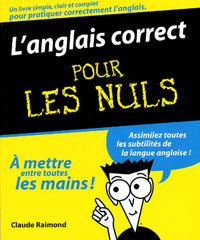 L'anglais correct