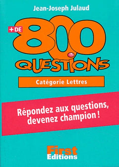 Plus de 800 questions cat. Lettres