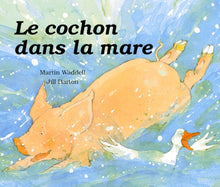 Cochon dans la mare