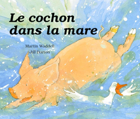 Cochon dans la mare