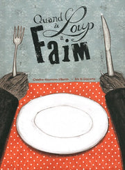 Quand le loup a faim