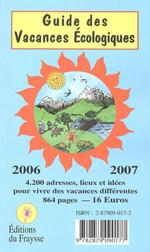 Guide des vacances écologiques