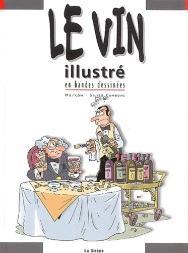Le vin illustré en bandes dessinées