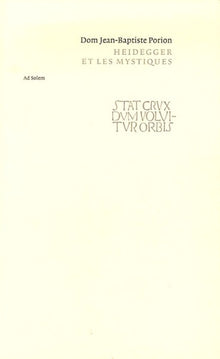 Heidegger et les mystiques