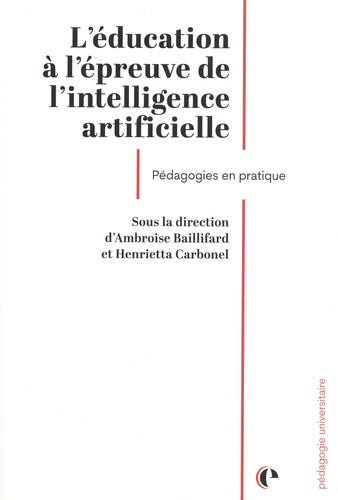 L'éducation à l'épreuve de l'intelligence artificielle