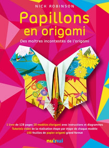 Papillons en origami