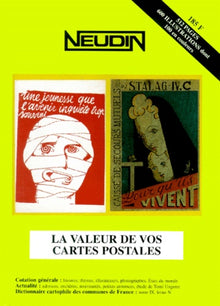 Catalogue Neudin 2001, la valeur de vos cartes postales