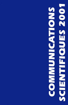 Communications scientifiques 2001