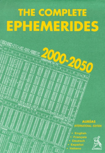 The Complete Ephemerides 2000-2050