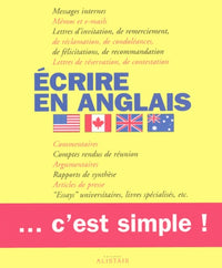 Ecrire en anglais: C'est simple
