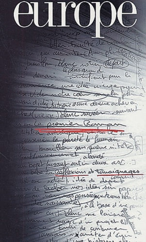 Europe hors série : Le premier roman