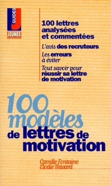 100 modèles de lettres de motivation