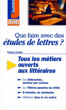 Que faire avec des études de lettres ?