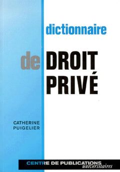 Dictionnaire de Droit privé