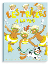 Les triplés à la mer