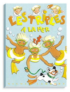 Les triplés à la mer
