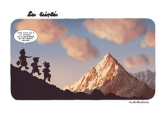 Les Triplés à la montagne