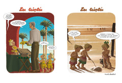 Les triplés à la plage