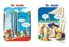 Les triplés à la plage