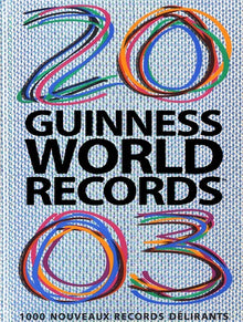 Livre Guinness des Records : Edition 2003
