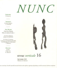 Nunc n°15 Spécial Salah Stétié