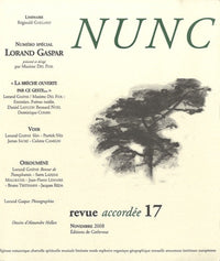 Nunc n°17 Spécial Lorand Gaspar