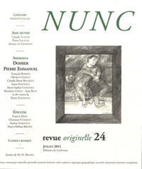 Nunc n°24 Dossier Pierre Emmanuel