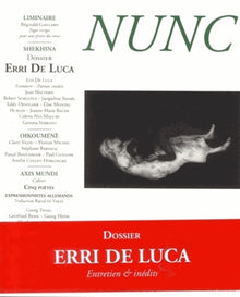 Nunc n°28 Dossier Erri de Luca